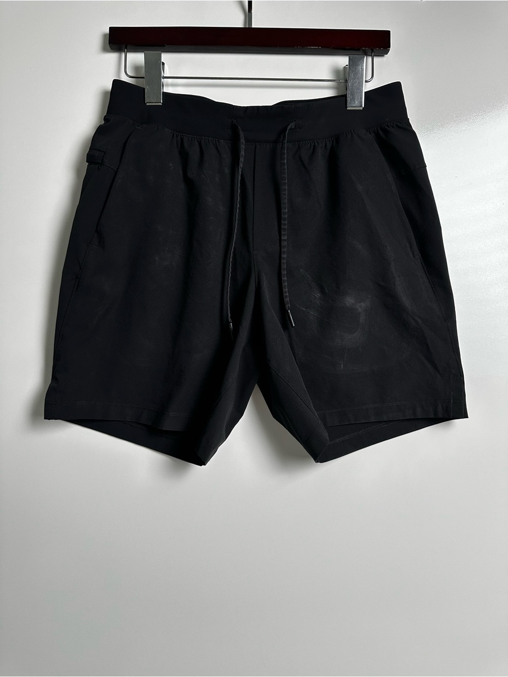 Lululemon Zeroed In Linerless Short 7" Black Mens Size S